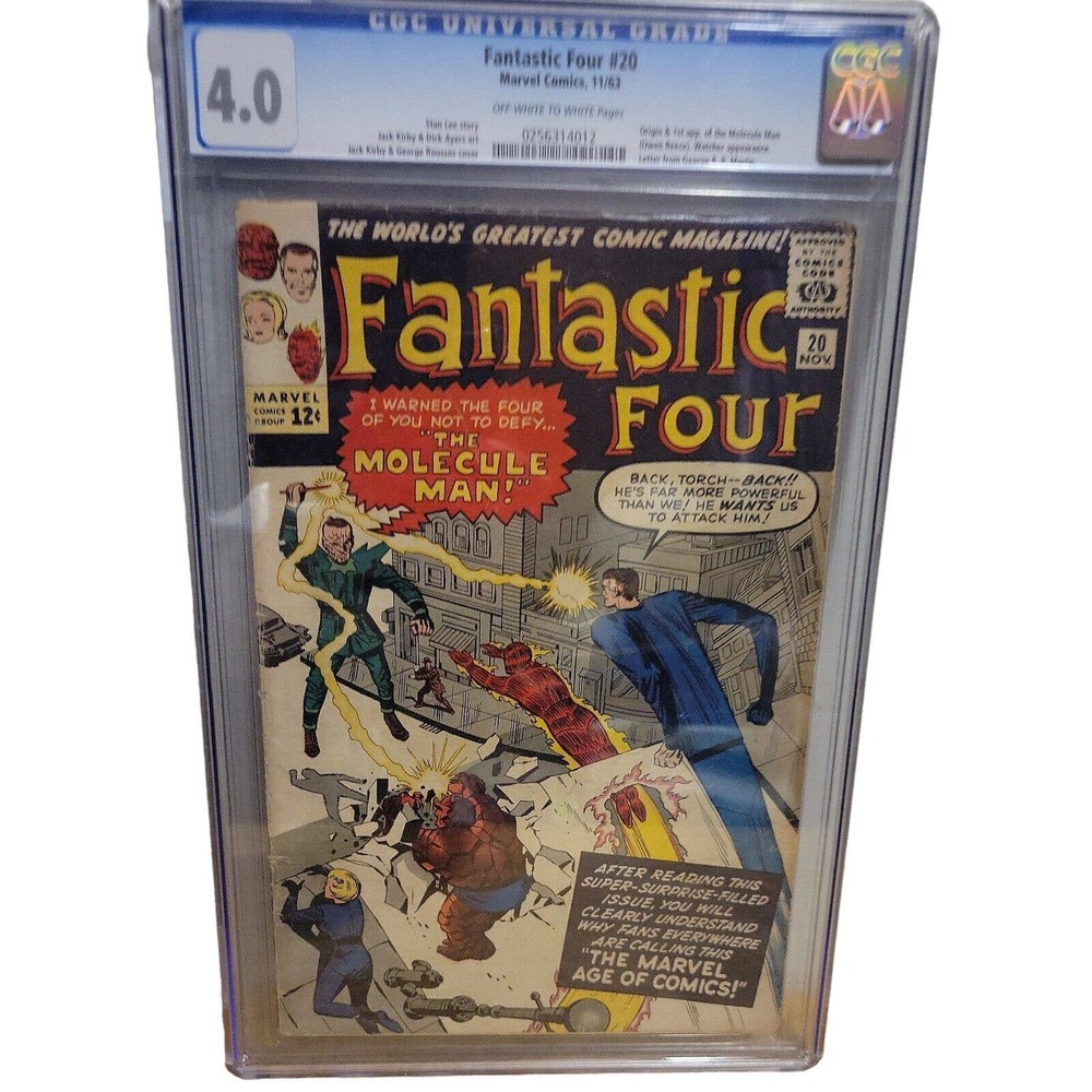 Fantastic Four #20 graded CGC 4.0